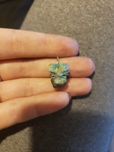 Load image into Gallery viewer, Beautiful crystal turquoise pendant
