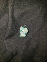Load image into Gallery viewer, Beautiful crystal turquoise pendant
